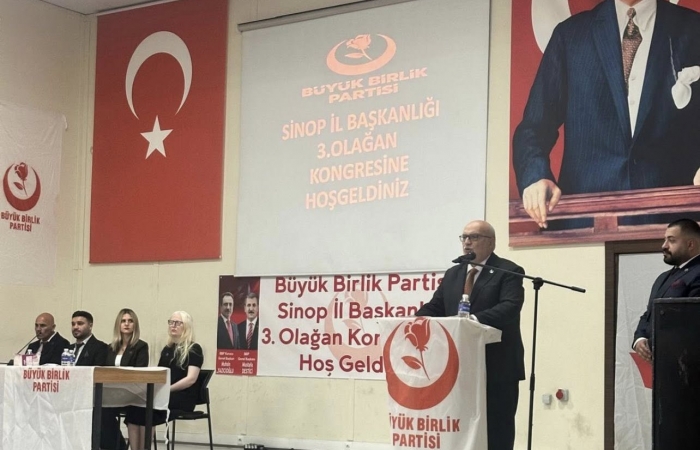 SİNOP İL BAŞKANLIĞI 3. OLAĞAN KONGRESİNİ GERÇEKLEŞTİRDİK.