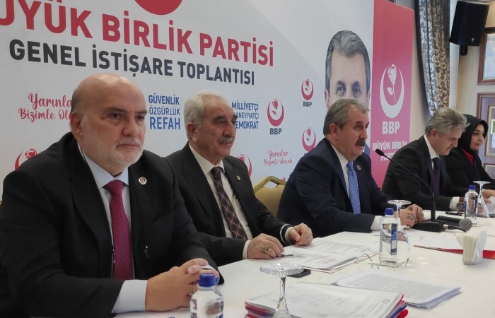 PARTİMİZİN GENEL İSTİŞARE TOPLANTISINI GERÇEKLEŞTİRDİK