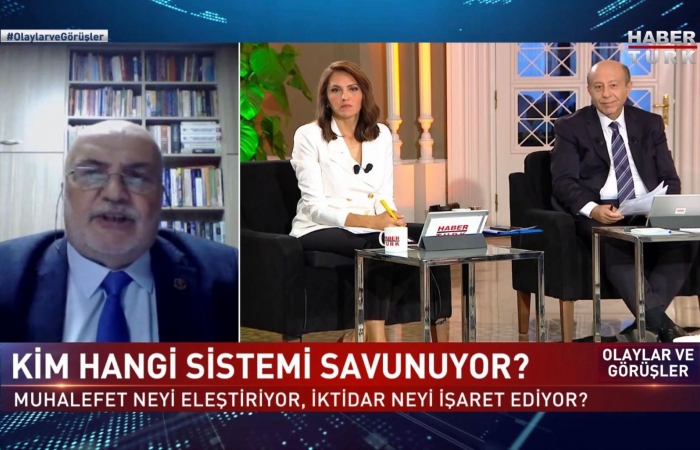 HABERTÜRK TV'DE GÜNDEMİ DEĞERLENDİRDİK