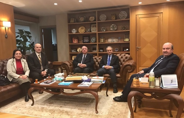 Bankacılık Düzenleme ve Denetleme Kurulu Başkan’ı Mehmet Ali AKBEN’ e nezaket ziyareti