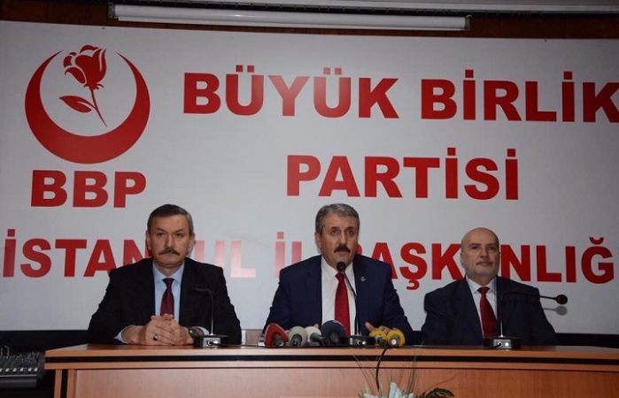 Ahmet Yelis BBP İstanbul' da Basın Toplantısına Katıldı