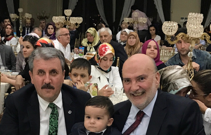 BBP Genel Başkanı Sayın Mustafa Destici ve Torunum Ahmet Kürşat ile.. 