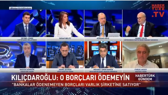 'HABERTÜRK GÜNDEM' PROGRAMINA KONUK OLDUK..