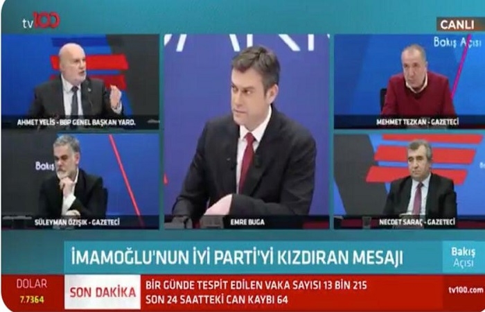 TV100’de konuk olduk.